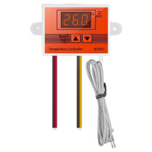 Digitale Temperatuurregelaar 220V Intelligente Thermostaat 0-450C Temperatuurbewaking voor Verwarmingselementen en Koelkasten