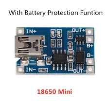 5V 1A 18650 Lithium Battery Charger Module Board with Protection Miniature 18650 Li-Ion Charging Module