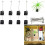30 PCS, Base with Adhesive Dots, Tackle Box Organizer Insert, Keeps Sea Urchin Lure Tentacles Intact 5
