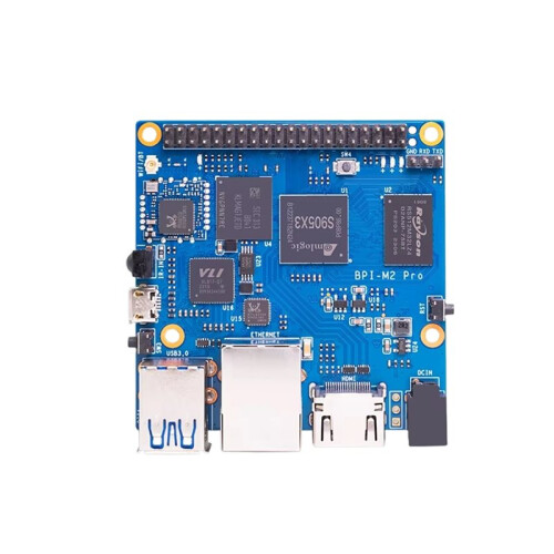 For Banana PI BPI-M2 Pro Amlogic S905X3 Quad Core Processor 2GB+16GB Raspbian Image Support Electronic Control Board