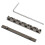 Machined Titanium Alloy Guitar Nut - 42mm Roller String Tree for ST/LT Electric Guitars, for Smooth Tuning 1