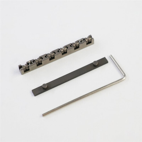Machined Titanium Alloy Guitar Nut - 42mm Roller String Tree for ST/LT Electric Guitars, for Smooth Tuning 1