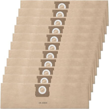11 Pack DXVA25-4040 for Bags for 4 Gallon Wet/Dry Vacuum, Vacuum Bags, Disposable Bags