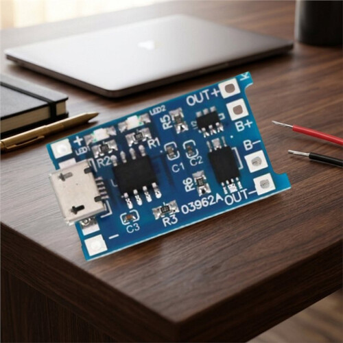 5V 1A 18650 Lithium Batterij Laadmodule met Beveiliging Micro-USB 18650 Li-Ion Laadmodule 1