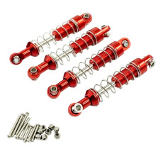 4Pcs Metal for Damper for WPL C14/C24 for MN D90/D91/D96/D99/D99S/MN90/MN98/MN99S RC Car Upgrades