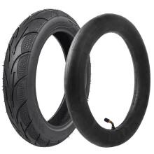 14x2.50 (64-254) E-Bike Tire Set (Outer Tire + Inner Tube) - Anti-Slip Replacement Tire for 14-Inch Folding E-Bikes