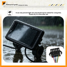 NFC UKC1 E-Bike Color LCD Display Meter 24V-72V Speedometer for Electric Scooters and Mountain Bikes TFT LCD Meter