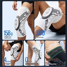 Professional Adjustable Knob Knee Pads Dial Adjustable Knee Brace Thin Sports Knee Brace for Running Basketball XL