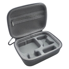 For Osmo for Action Camera Hard Case - Shockproof Protective Storage Box for Standard Combo Kit Grey