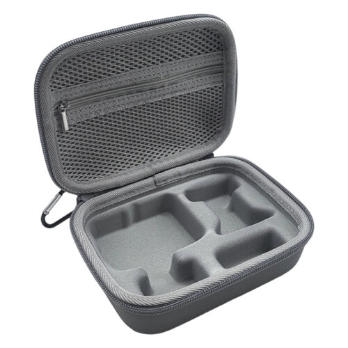 For  Osmo for  Action Camera Hard Case - Shockproof Protective Storage Box for Standard Combo Kit Grey