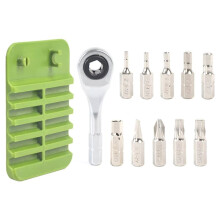 Bicycle Magnetic Tool Set Portable Ratchet Wrench Set Repair Tool for Mobile Phones and Phone Case with Magnetic