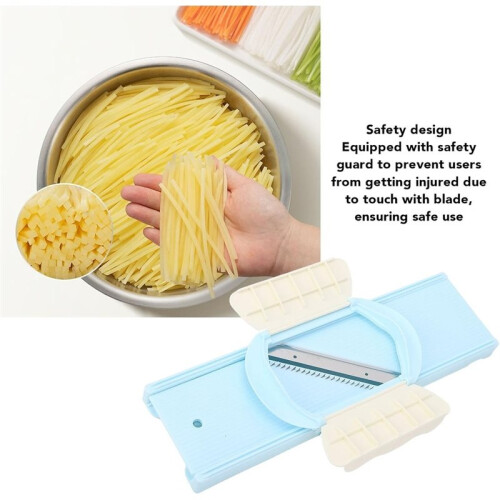 High-Efficiency, Multi-Functional Potato Slicer & Shredder - Handheld Kitchen Peeler, Grater, and Slicer 2