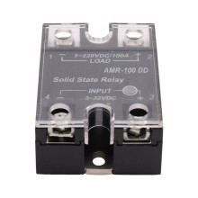 Naar Solid State Relais 12V 24V Ingang 200VDC Belasting Spanningsregelaar Transformer Vermogensbeveiliging 100A SSR