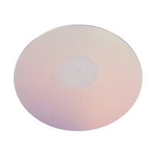 12inch Colorful Gradient Color Turntable Slipmat Anti-Static Acrylic Platter Mat for LP CD Vinyl Record Player