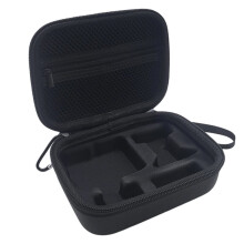 For Osmo for Action Camera Hard Case - Shockproof Protective Storage Box for Standard Combo Kit Black