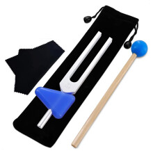 528 Hz Tuning Fork Set - Aluminum Alloy Acoustic Resonator for Healing, Meditation & Sound Therapy