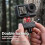 For  Action 6 Foldable Quick-Release 1/4 Two Claw Mount Adapter Magnetic Release Adapter Base 4