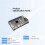 Dock Esterno per GPU USB 4.0, Compatibile con per  40 Gbps, da 3 A 4 Porte, per Schede Grafiche PCIe, Supporto per RX4090 e RX6900 per 6