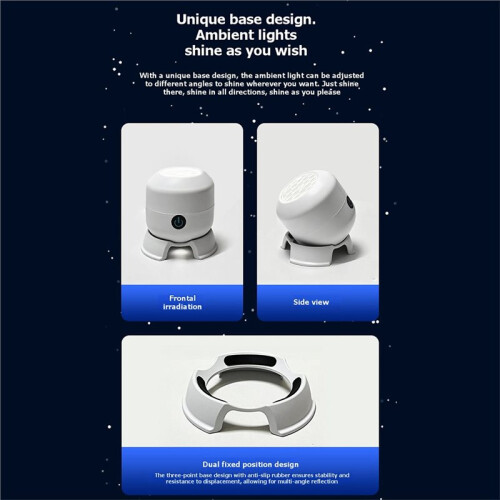 Dynamic Rotating LED Projector Light 360 Rotating Dynamic Night Light Birthday Gift for Preferred Bedroom Lamp Ocean 2