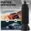 2PCS Thick Silicone Car Inner Tie Rod Boot Upgrade Large Caliber,Cuttable Car Rack and Pinion Boot Kit Includes Ties 4