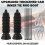 2PCS Thick Silicone Car Inner Tie Rod Boot Upgrade Large Caliber,Cuttable Car Rack and Pinion Boot Kit Includes Ties 7