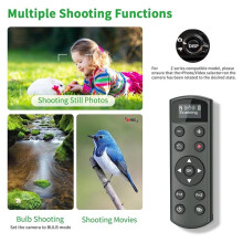 ML-L7 Wireless Remote Control Shutter Release for Z5II Z6III Z30 Z50 Z50II Zfc Z6II Z7II Z5 A1000 P1000 P1100