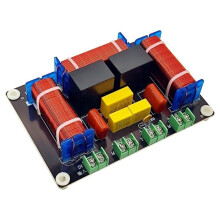 500W 3 Way Crossover Audio Speaker Crossover Dual Midrange + Treble Frequency Divider KTV Professional Crossover