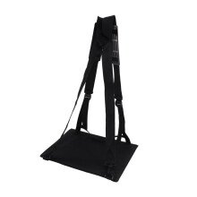 Adjustable Chest Mount Laptop Stand - Portable Ergonomic Holder for Hands-Free Notebook Use, Ideal for Travel & Work