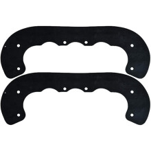 2pcs 99-9313 Rubber Snow Blower Paddle Replacement Fits for Toro CCR2000 CCR2400 CCR2500 CCR3000 Snowblowers