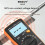 SWEVY Digital Multimeter Counts Pocket Voltmeter AC& Voltage Current Resistance Capacitance Tester with NCV, Firewire 101A+ 6