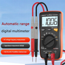 SWEVY Digitale Multimeter, Zakvoltmeter, AC- en -Spanning, Stroom, Weerstand, Capaciteitstester met NCV, Firewire 101S+