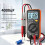 SWEVY Digital Multimeter Counts Pocket Voltmeter AC& Voltage Current Resistance Capacitance Tester with NCV, Firewire 101A+ 5