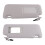 1Pair Left Right Driver Passenger Side Sun Visor TDY1-69-320 for  CX-9 CX9 2010-2015 Grey 1