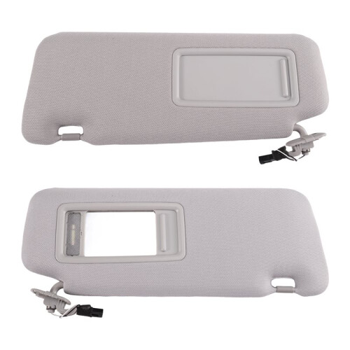 1Pair Left Right Driver Passenger Side Sun Visor TDY1-69-320 for  CX-9 CX9 2010-2015 Grey