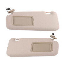 1 Paar Linker en Rechter Zonnekleppen voor Bestuurders- en Passagierszijde TDY1-69-320 voor  CX-9 CX9 2010-2015 Beige