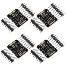 4Stück Herzfrequenzsensormodule MAX30102 Zur Pulsmessung und Berechnung der Blutsauerstoffkonzentration