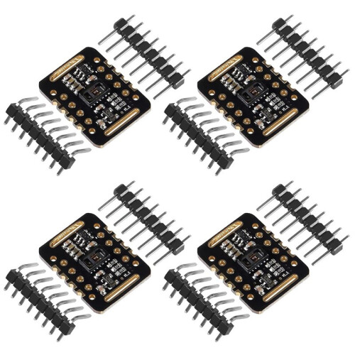 4pcs Heart Rate Sensor Module MAX30102 Pulse Detection Blood Oxygen Concentration Calculation Modules Heart Rate Sensors