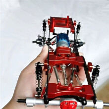 4 Stuks Metalen Schokdempers voor Wpl C14/C24 voor MN D90/D91/D96/D99/D99S/MN90/MN98/MN99S RC Auto-Upgrades