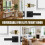 Interior Door Knobs Matte Black, Keyless Push Button Lock Door Handles with Lock for Bedroom Bathroom, for Left Right 8
