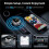 Dual Function Wireless Converter 5GHz WiFi Fast Connection Plug &  Car Adapter, Low Latency Audio Dongle 6