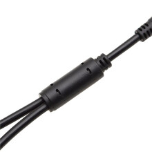 Câble D'Extension Étanche en Y M8 à 2 Broches, Connecteur Mâle-Femelle, Adaptateur 1 Vers 2 pour Câblage de Vélo Électrique