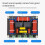 500W 3 Way Crossover Audio Speaker Crossover Dual Midrange + Treble Frequency Divider KTV Professional Crossover 2