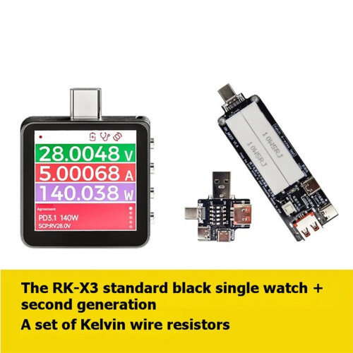 RK-X3 36V Digital Meter Multifunctional Tester AC  Power Analyzer LCD Display Multimeter for DIY Electronics Repair 2