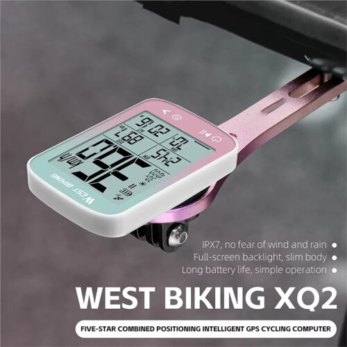 1set WEST BIKING  Cycling Computer - Wireless Speedometer & Multifunctional Bike Tracker 1