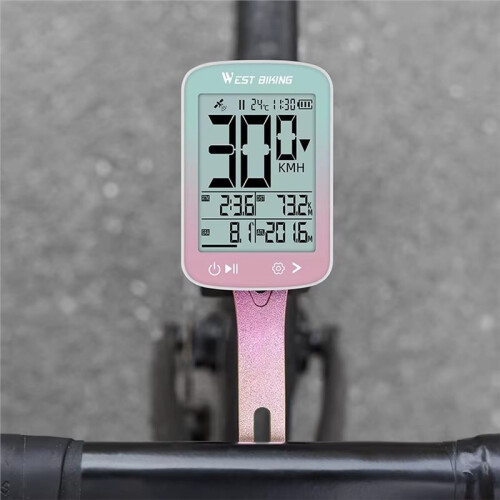1set WEST BIKING  Cycling Computer - Wireless Speedometer & Multifunctional Bike Tracker 2
