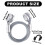 2 Câbles de Commande de Capot avec 4 Circlips pour Accessoires pour  pour  1987-2010 357/375 / 377/378 / 379 7
