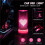 Lampada D'Atmosfera A Forma di Cuore USB per Auto, Plug And , Romantica, Decorativa, per Interni Auto e Casa A 2