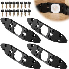 Clips pour Éclairage de Pignon pour H706, Pentes de Toit, Installation D'Éclairage Extérieur Permanent, Gestion des Câbles, Montage sur Bois A