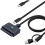 Adaptador USB 3.0 para , Conversor de Disco Rígido Tipo C de 2,5/3,5 Polegadas com Fonte de Alimentação de 30 W, Transferência de Alta Velocidade 1