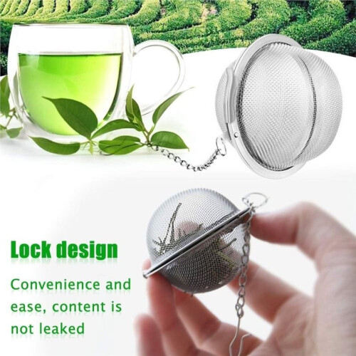 15Pcs Loose Leaf Tea Steeper, Stainless Steel Tea  Infusers for Loose Extra Fine Mesh Tea Strainer,for Brew Leaf Tea 1